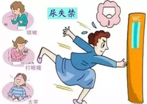 女人产后漏尿尿失禁症状图